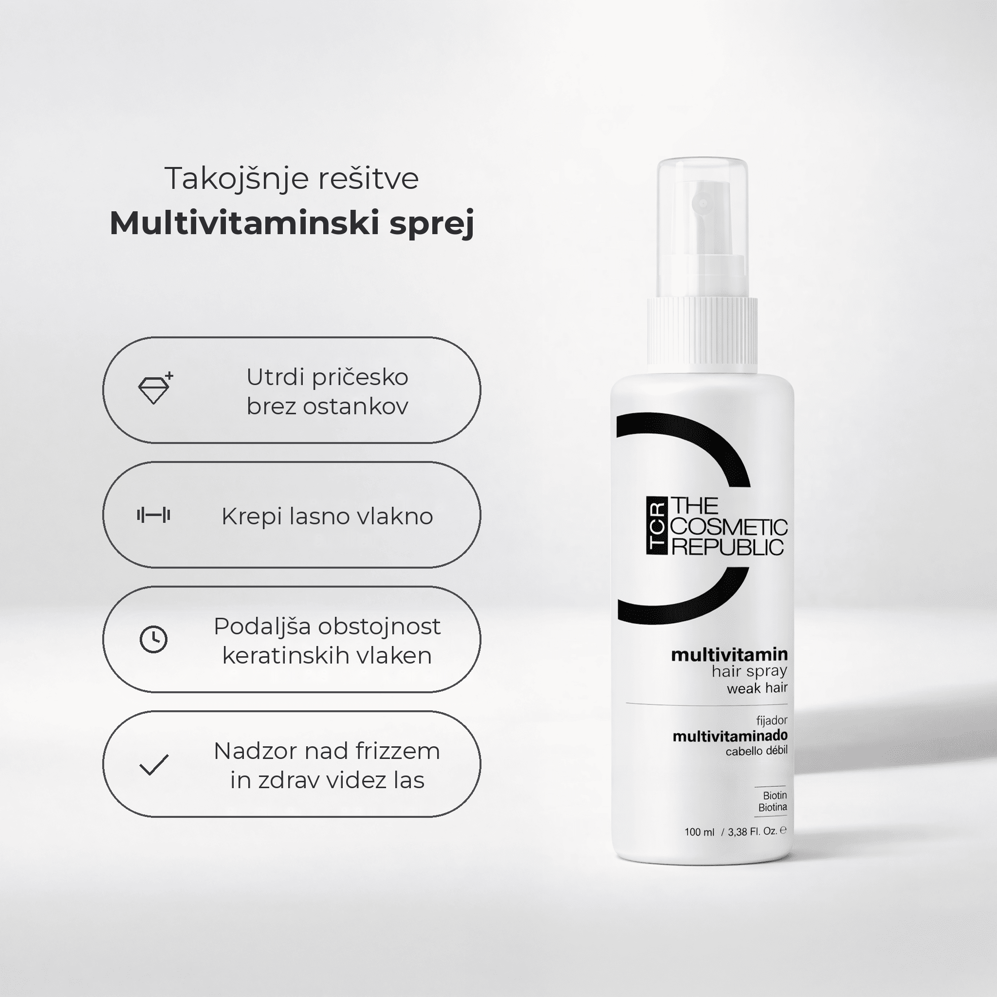 Multivitamin Hair Spray 100 ml